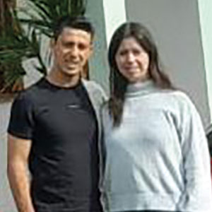 Vanessa Moura e Everaldo da Silva
